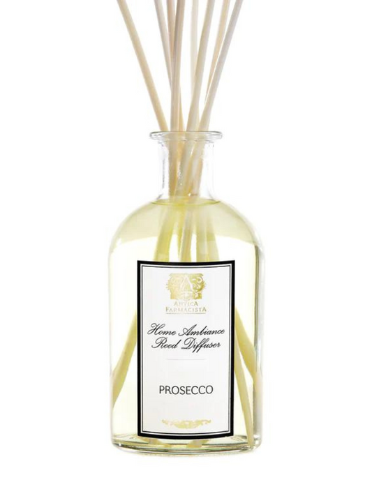 Prosecco diffuser by Antica Farmacista now available at FIORI Oakville along with other fragrances and home decor gifts