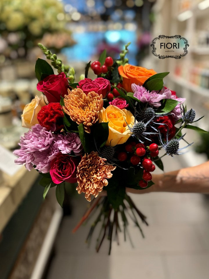 Fall Blooms - Handtied Bouquet