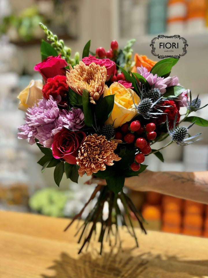 Fall Blooms - Handtied Bouquet