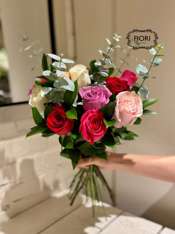 Valentine’s Day Cherries Jubilee - Rose Bouquet