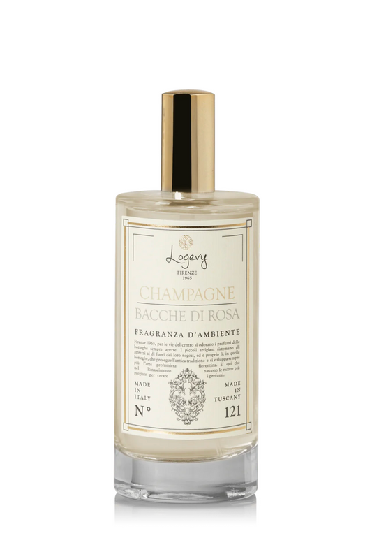 LOGEVY - Champagne Bacche Di Rosa - Room Spray Now Available at Flower Shops Near Me