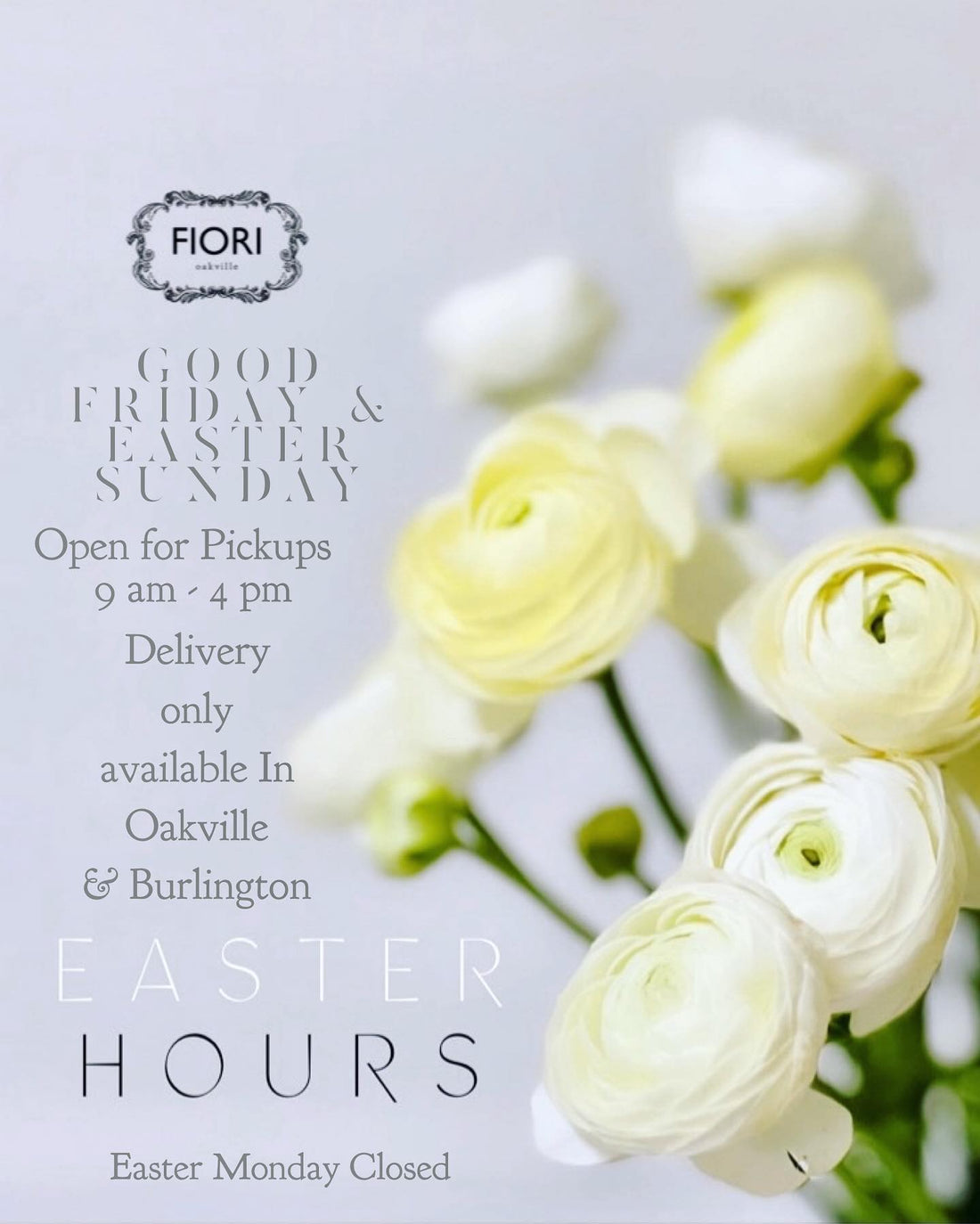 ✨✨Easter Flower Delivery Schedule✨✨