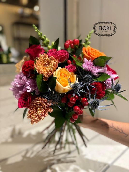 Fall Blooms - Handtied Bouquet