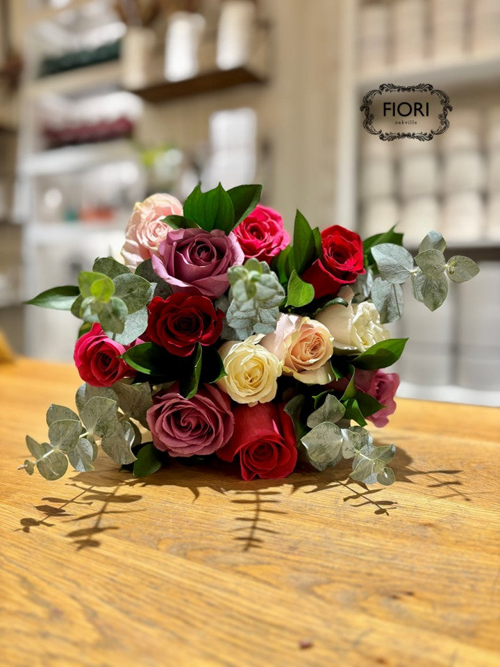 Cherries Jubilee - Dozen Rose Bouquet