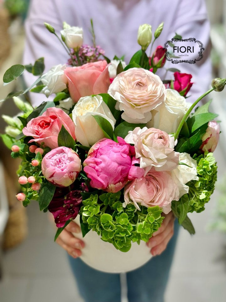 Order Mother's Day Flowers online for delivery. FIORI Oakville Florist - French Garden - Order Mother's Day flowers online delivery.