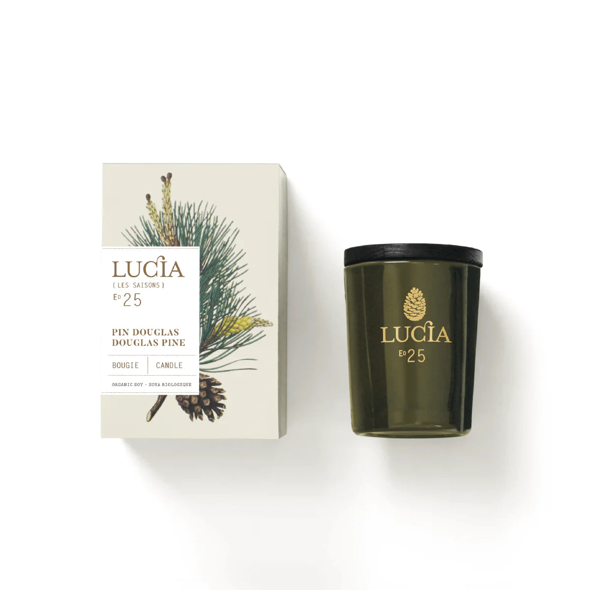 Pin Douglas Mini Candle for Holiday Gift