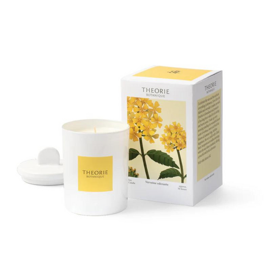 Fresh Lemon-scented Odorant Verbena Candle now available at FIORI Oakville flower shop 
