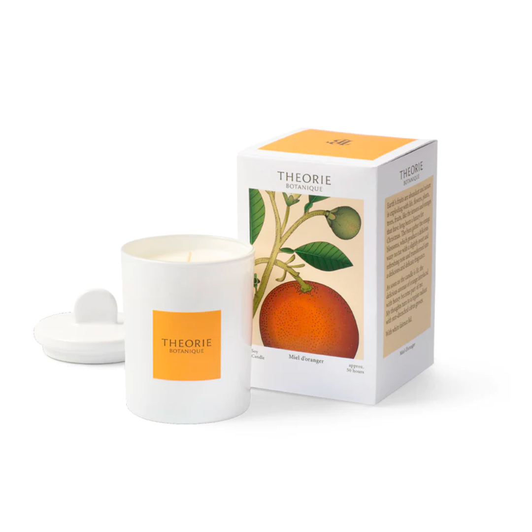 Honey Orange - Soy Candle now available at FIORI Oakville, perfect to pair with flowers for Valentine's Day