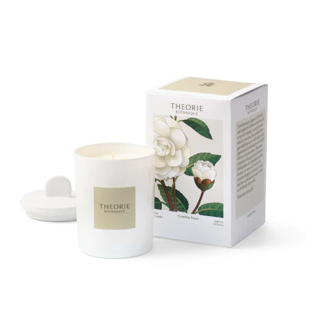 White Camellia - Soy Candle now available at FIORI Oakville in Downtown Oakville