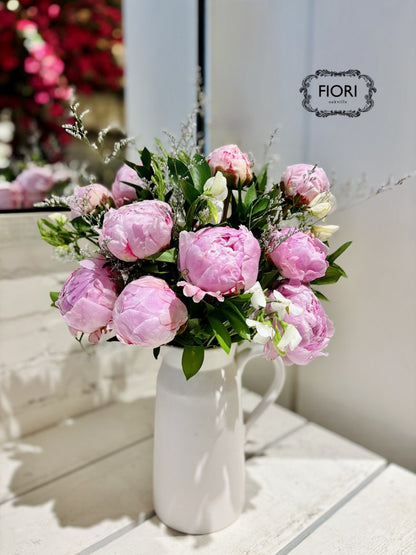 Toscana Farmhouse- Sarah Peony Pitcher