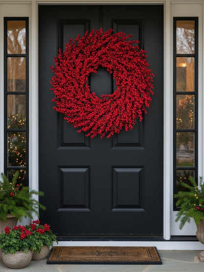 Christmas Winterberry Wreath