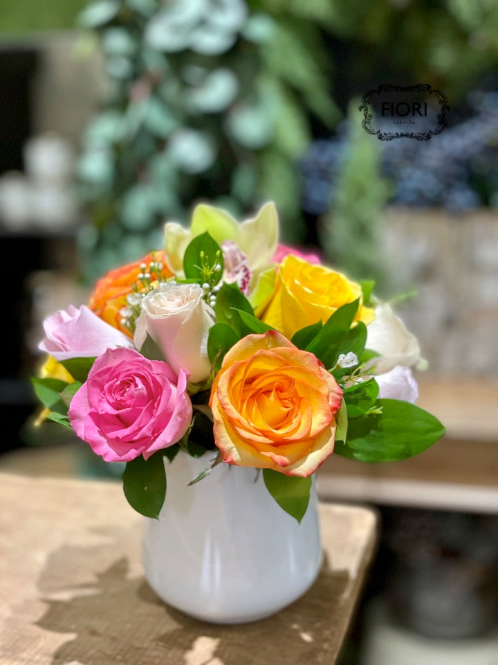 Year round signature flower arrangement by FIORI Oakville, Oakville Flower Shop