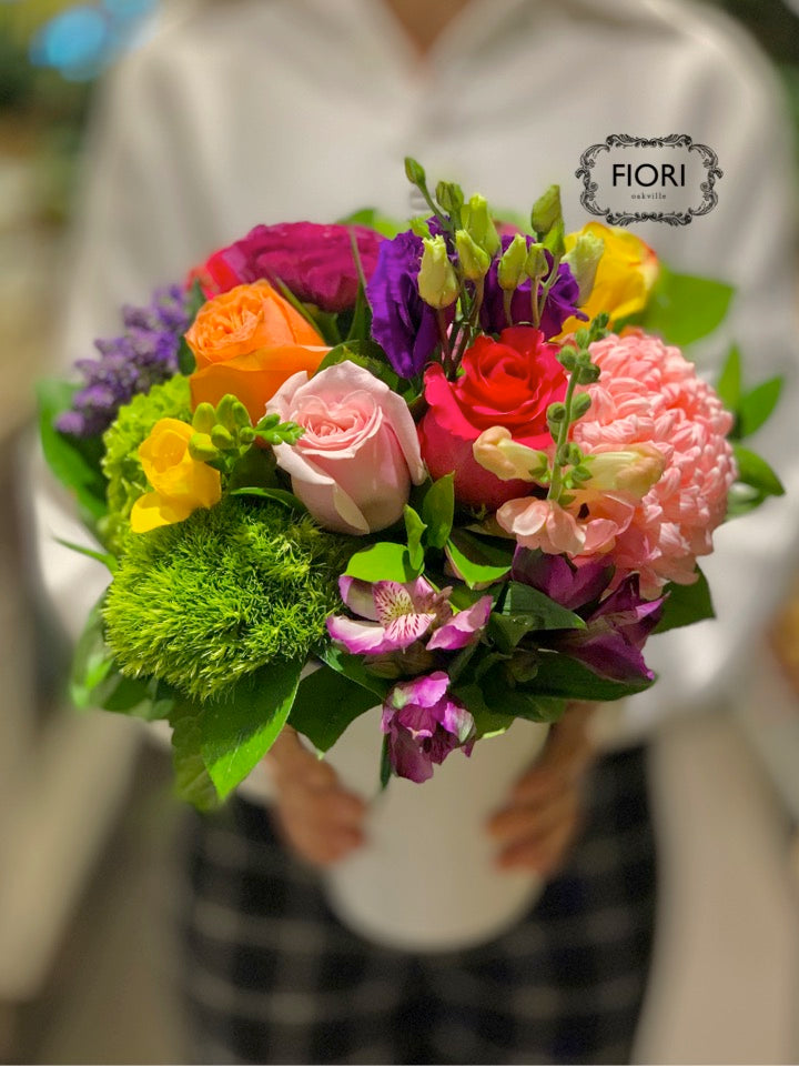 Signature Flower Arrangement - Beyond the Gloss - Top Seller at FIORI Oakville, Oakville Flower Shop