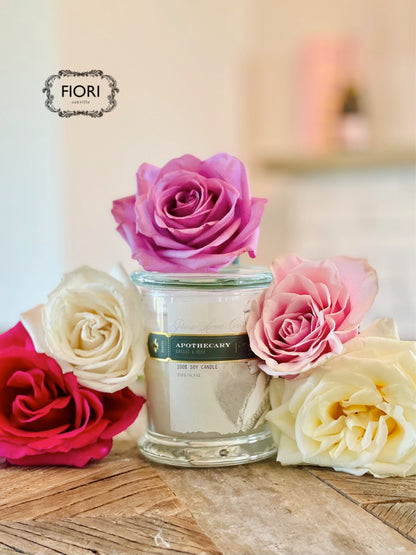 Pure Home Scented Candle - Cassis & Rose