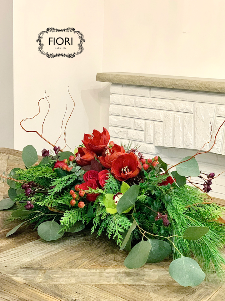 Christmas Centrepieces Centerpieces Oakville Toronto. Florist order flowers online