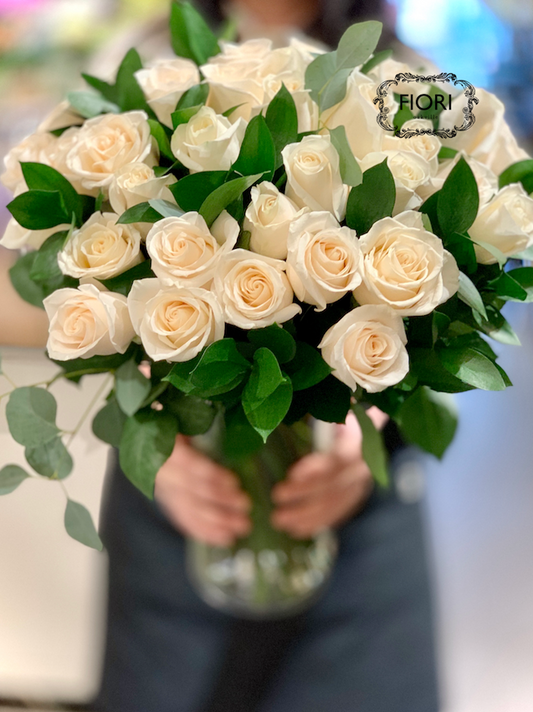 Ultimate Love - 3 DOZEN WHITE ROSES