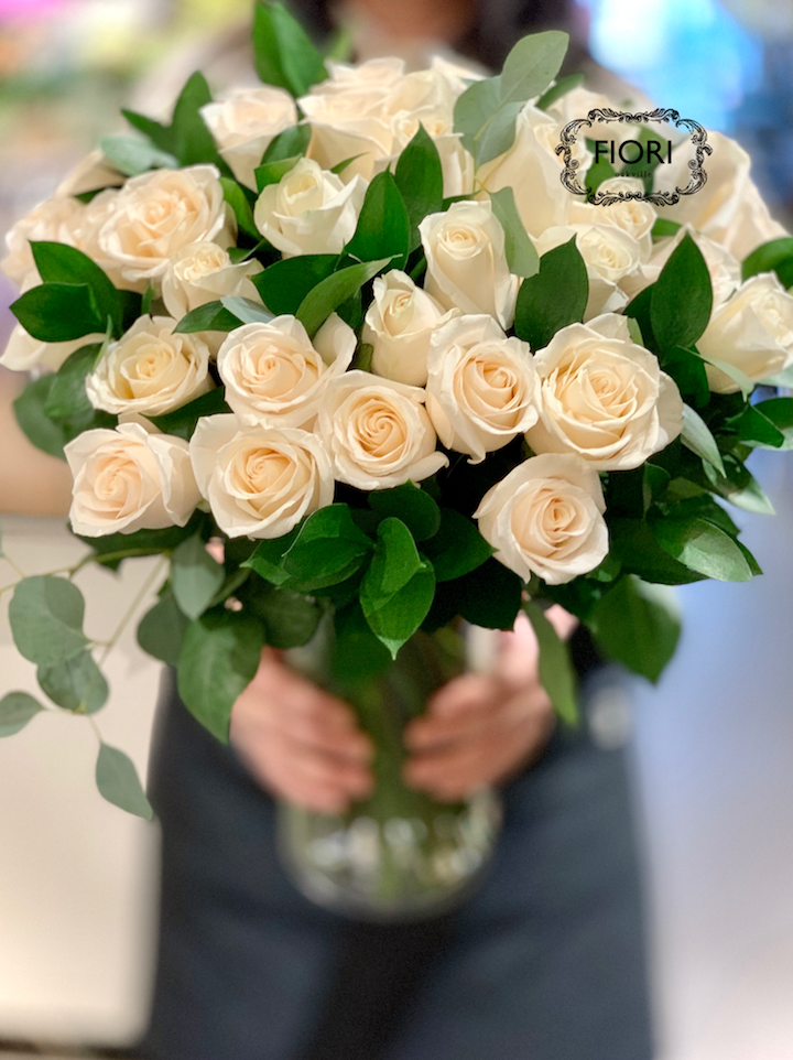 Valentine's Day Ultimate Love - 3 DOZEN WHITE ROSES