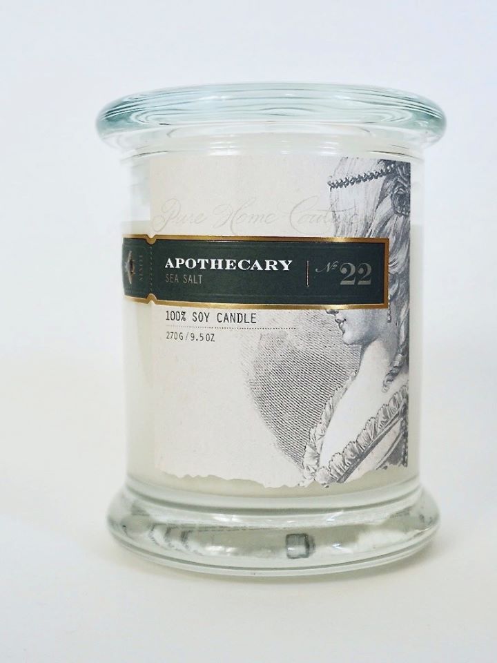 Pure Home Scented Candle - Sea Salt